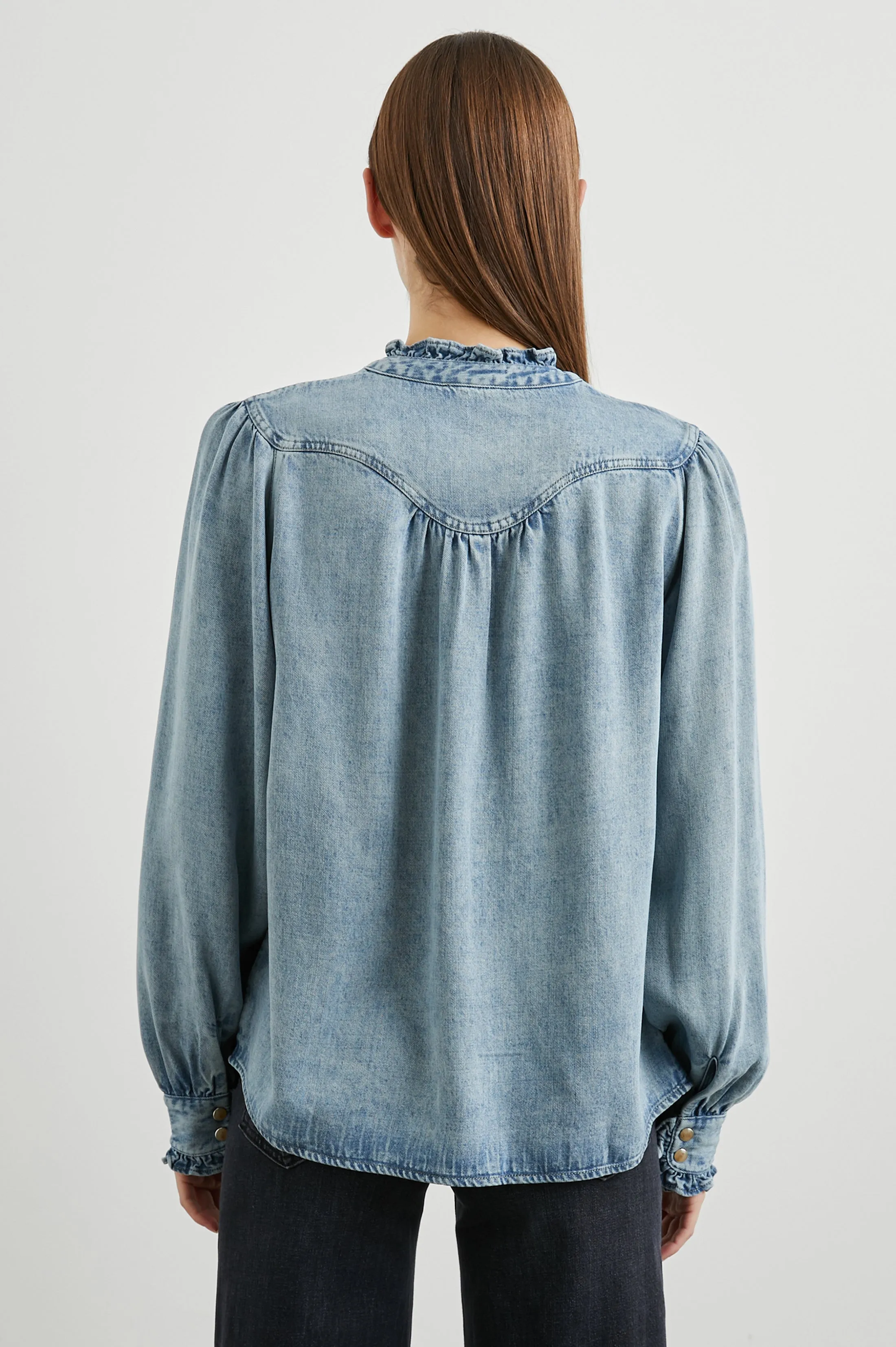 ALANNA SHIRT - ANTIQUE INDIGO Rails