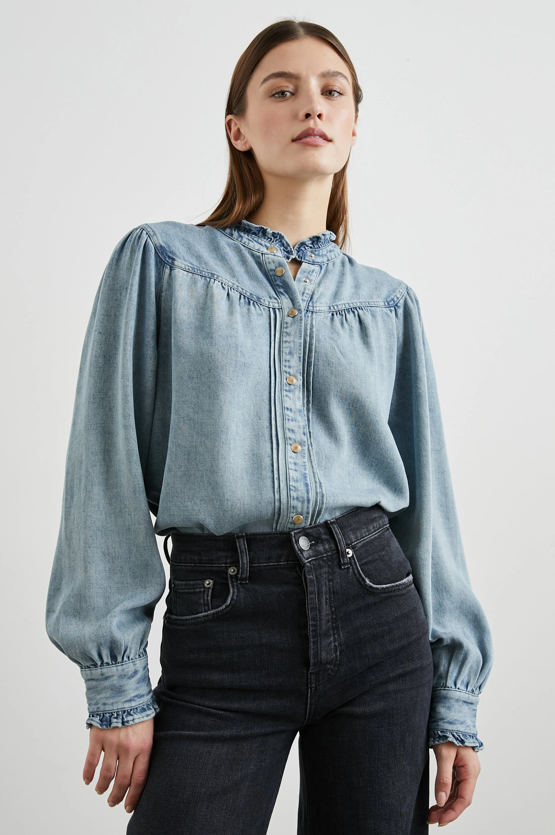 ALANNA SHIRT - ANTIQUE INDIGO Rails