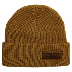 Anti Hero - Stock Eagle Label Cuff Beanie Light Brown