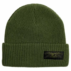 Anti Hero - Stock Eagle Label Cuff Beanie Olive