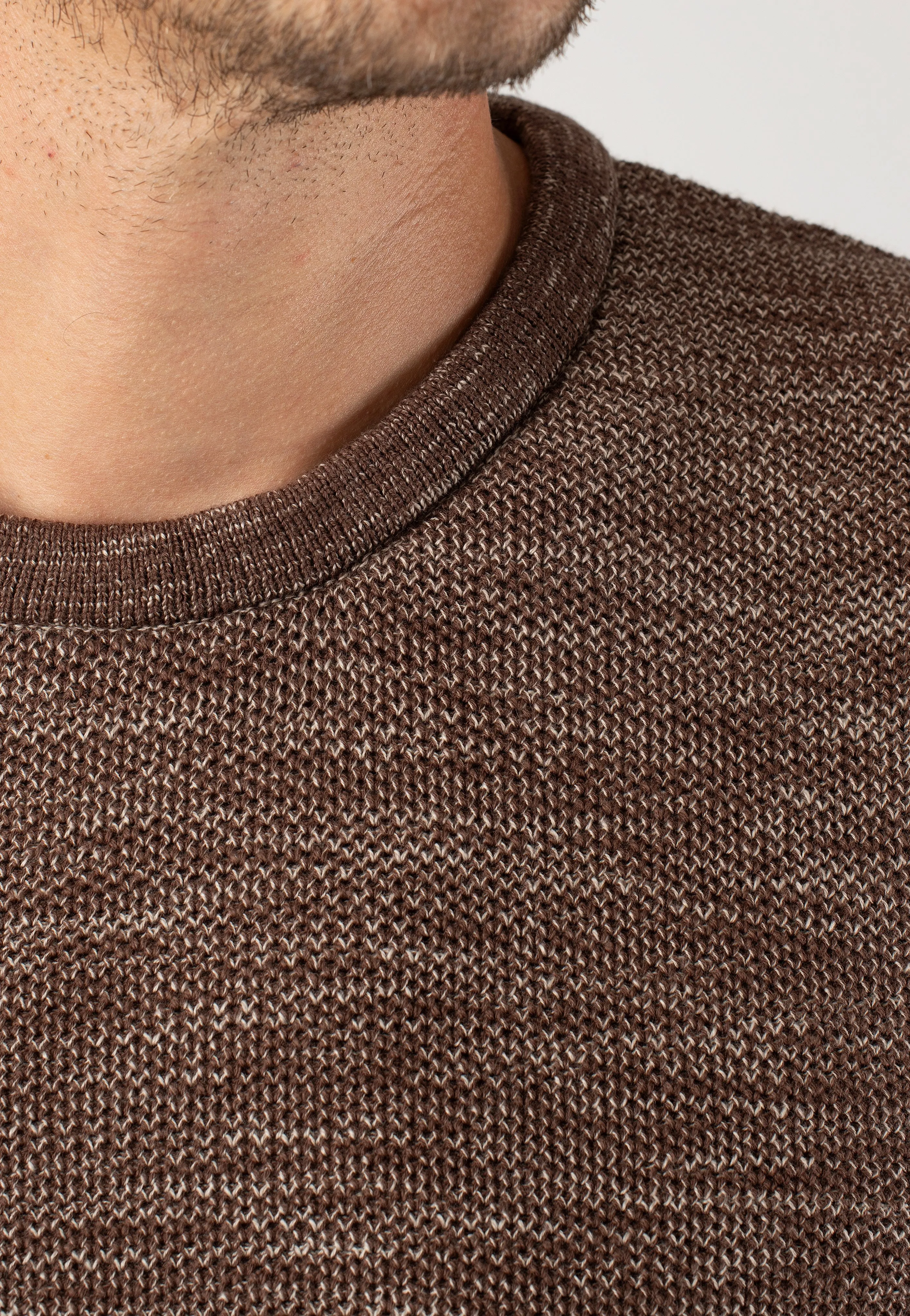 Armedangels - Tolaa Deep Brown/Sand Stone - Pullover