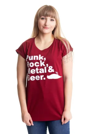 Atticus - Womens PRMB Burgund - Girly