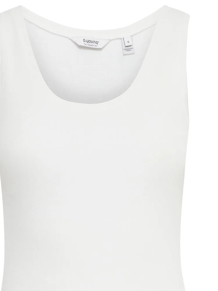 B Young BySanana Tank Top Off White