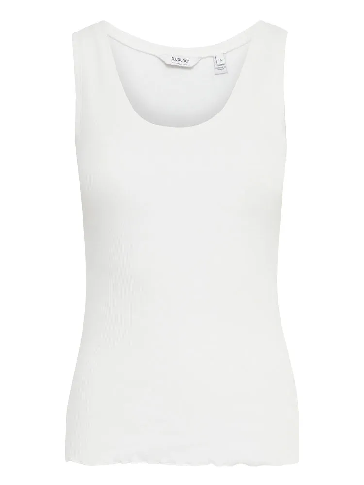 B Young BySanana Tank Top Off White