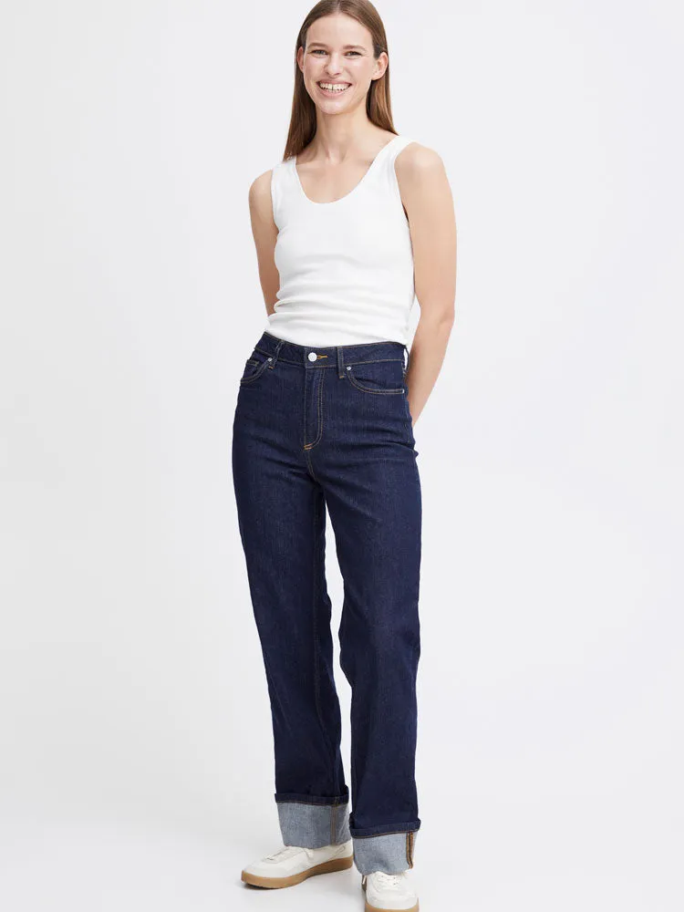 B Young BySanana Tank Top Off White