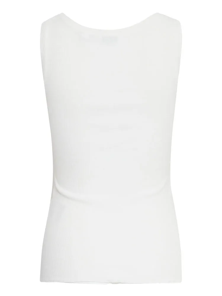 B Young BySanana Tank Top Off White