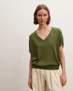Batwing V-neck jumper Eric Bompard