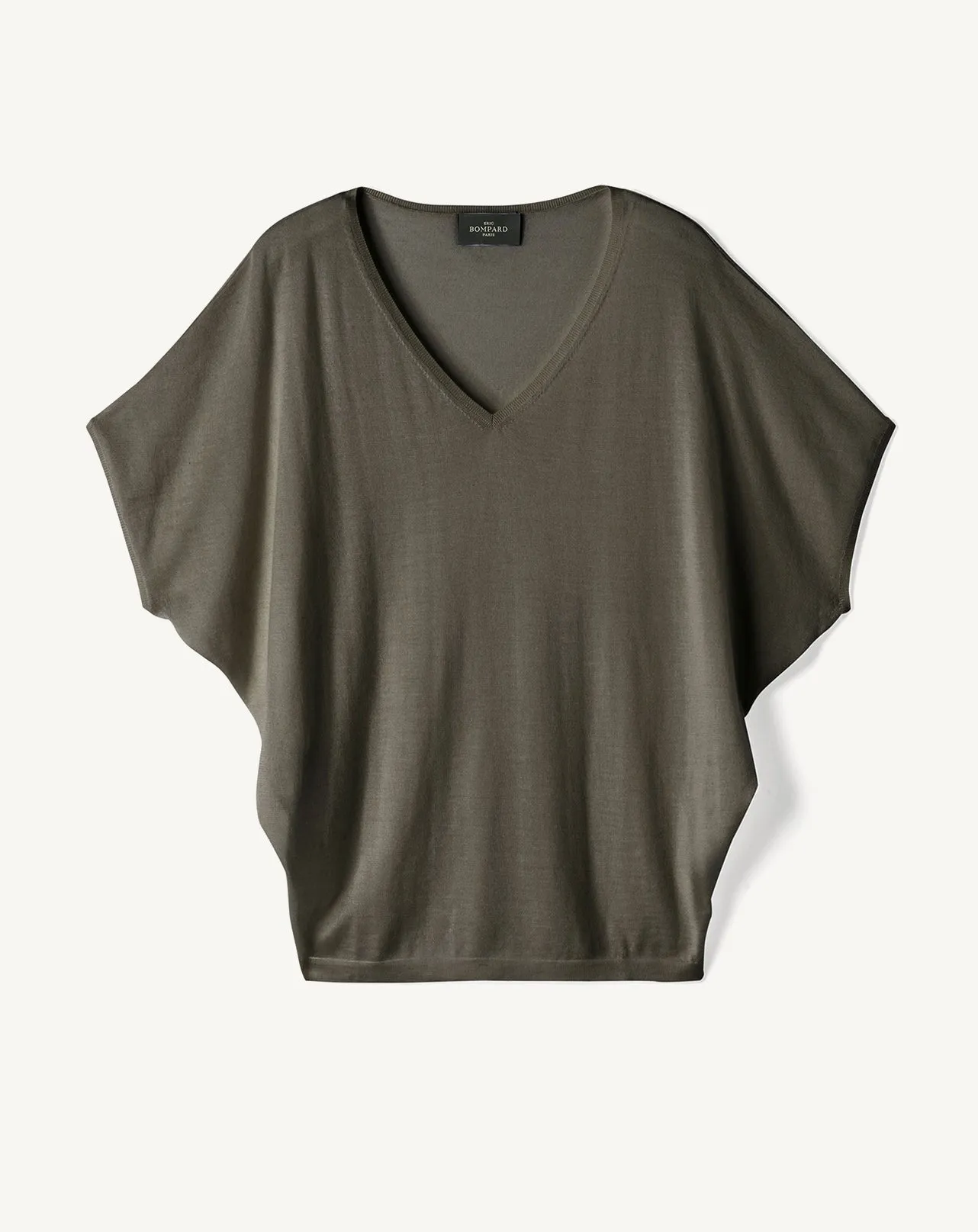 Batwing V-neck jumper Eric Bompard