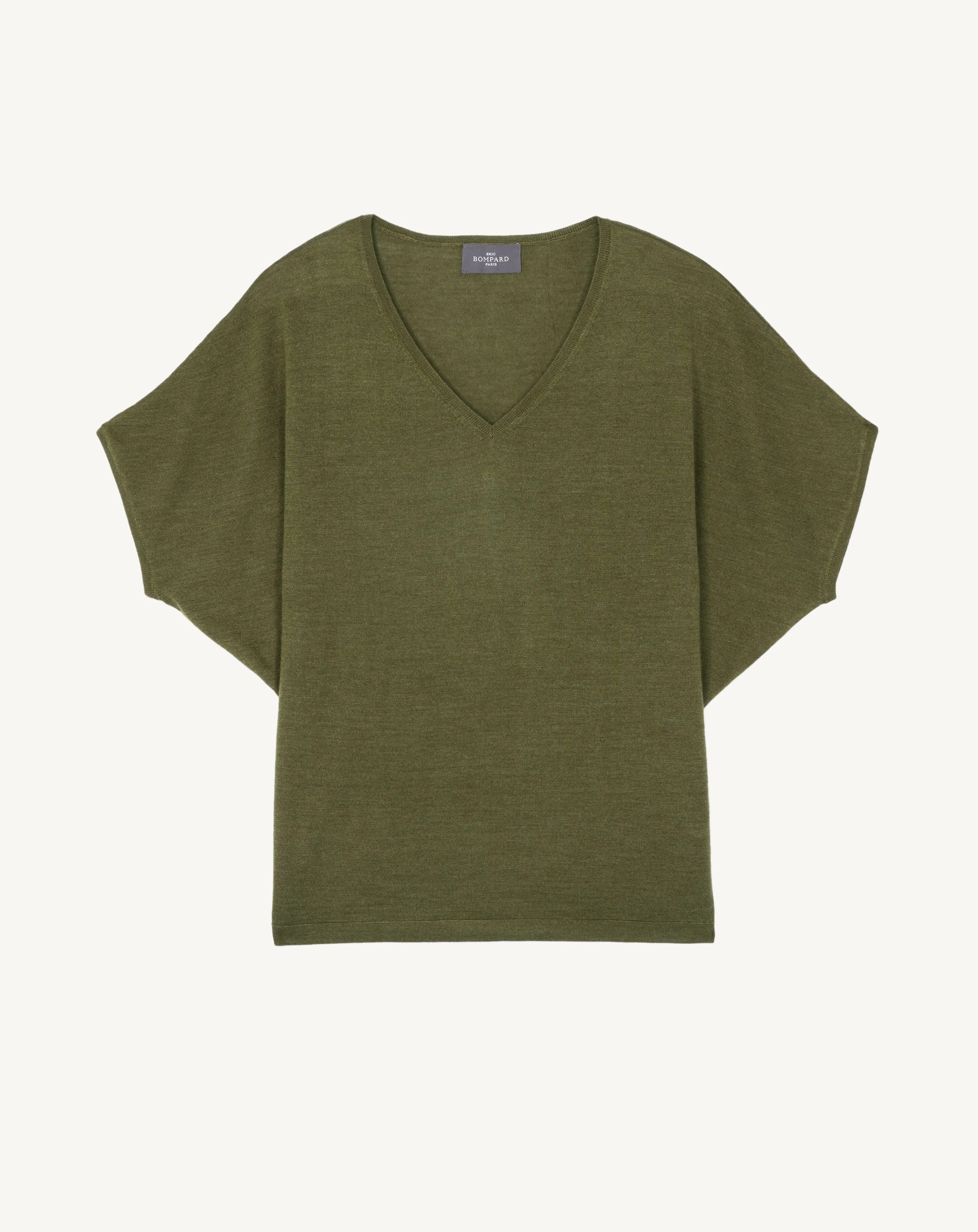 Batwing V-neck jumper Eric Bompard