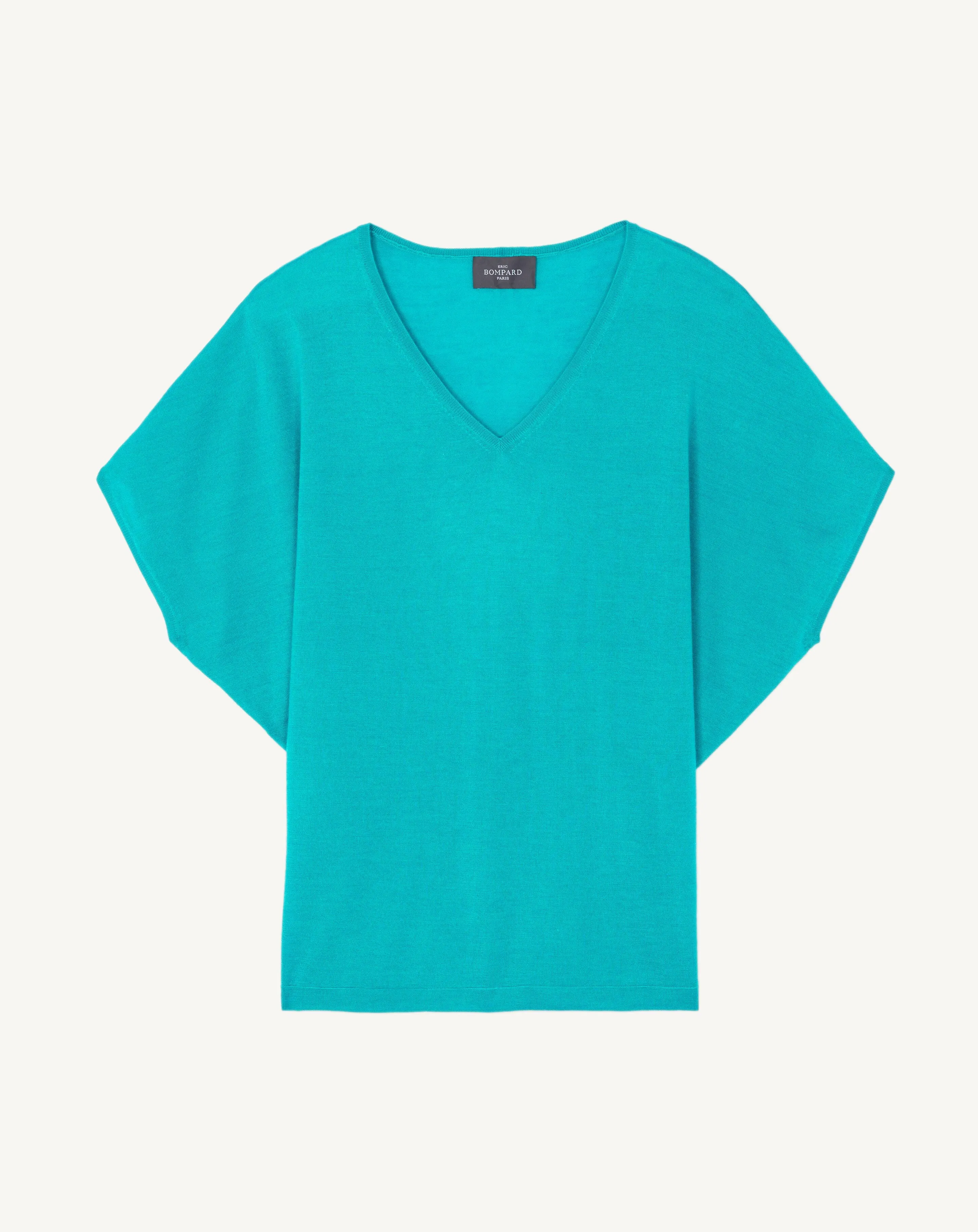 Batwing V-neck jumper Eric Bompard