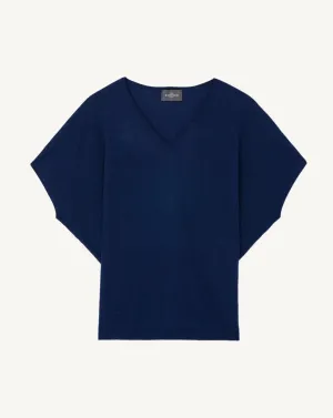 Batwing V-neck jumper Eric Bompard