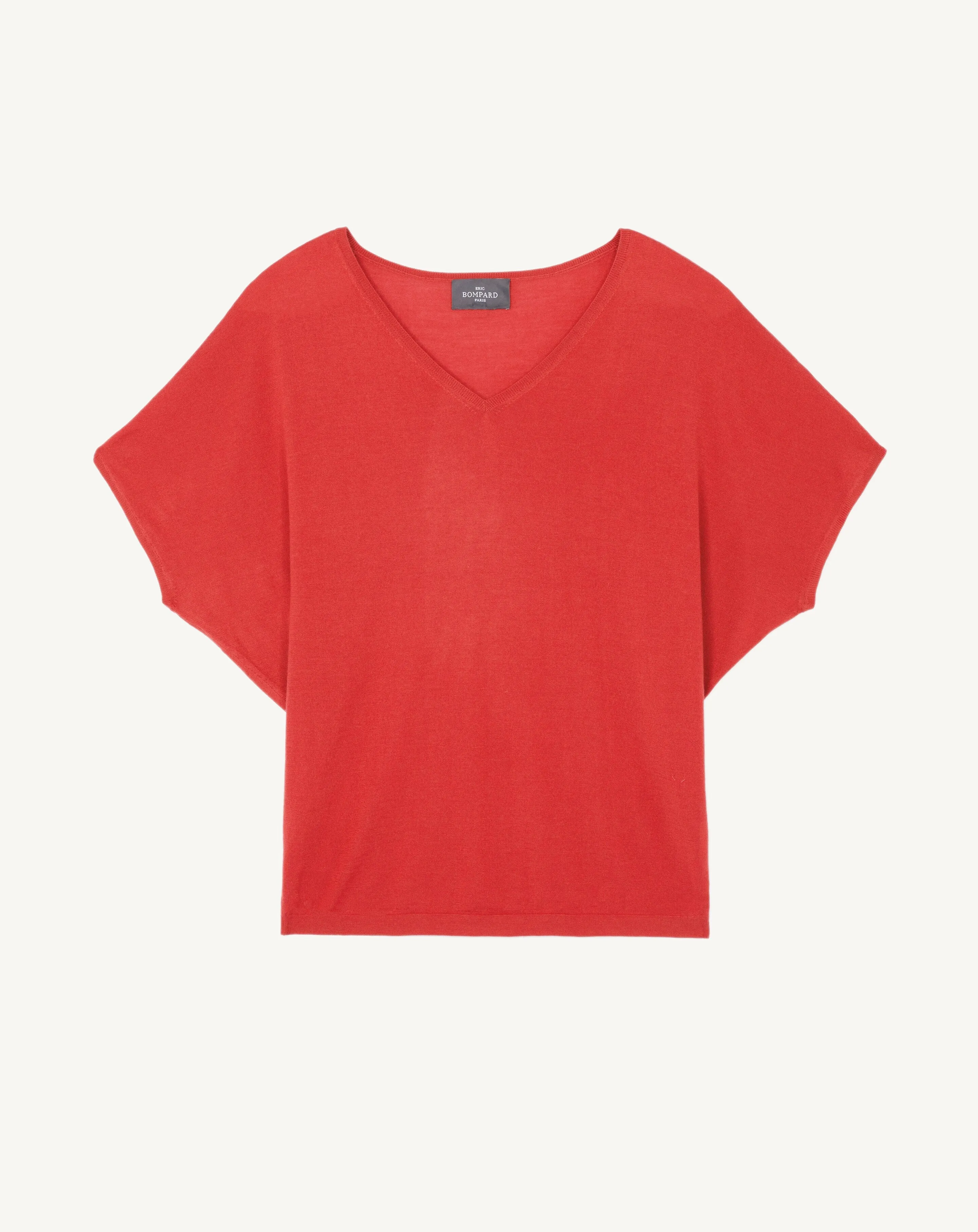 Batwing V-neck jumper Eric Bompard