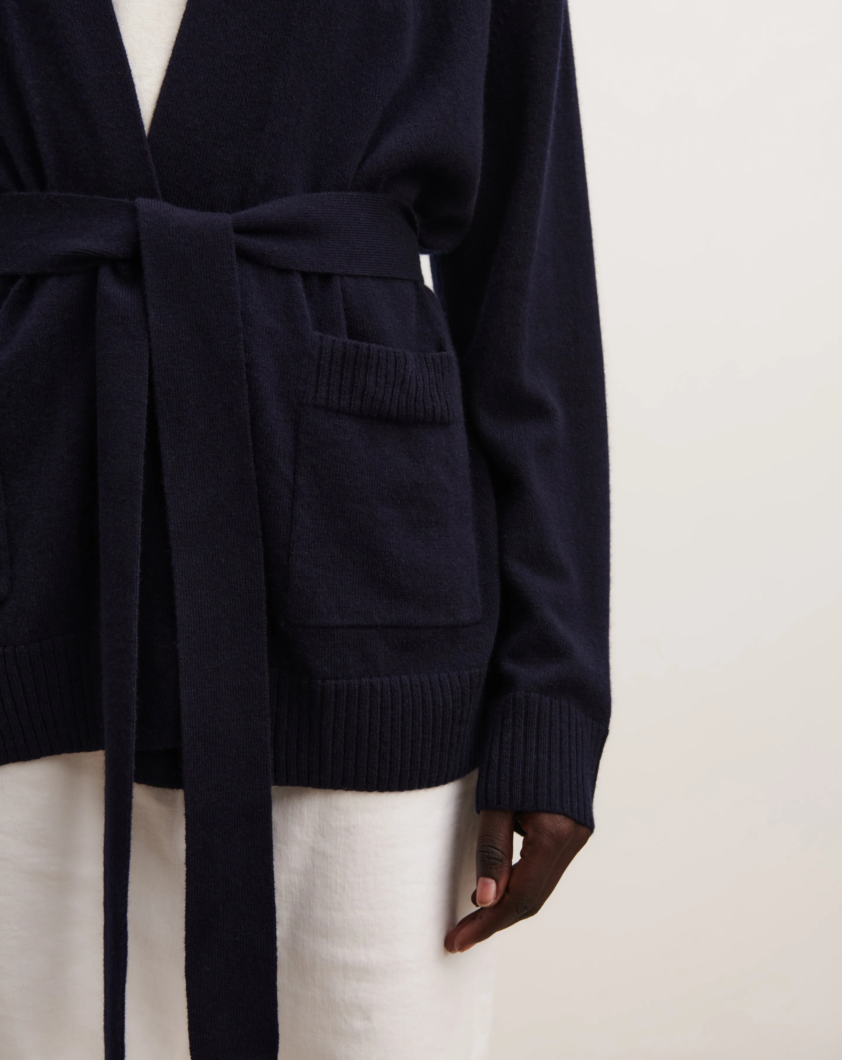 Belted cosy jacket Eric Bompard
