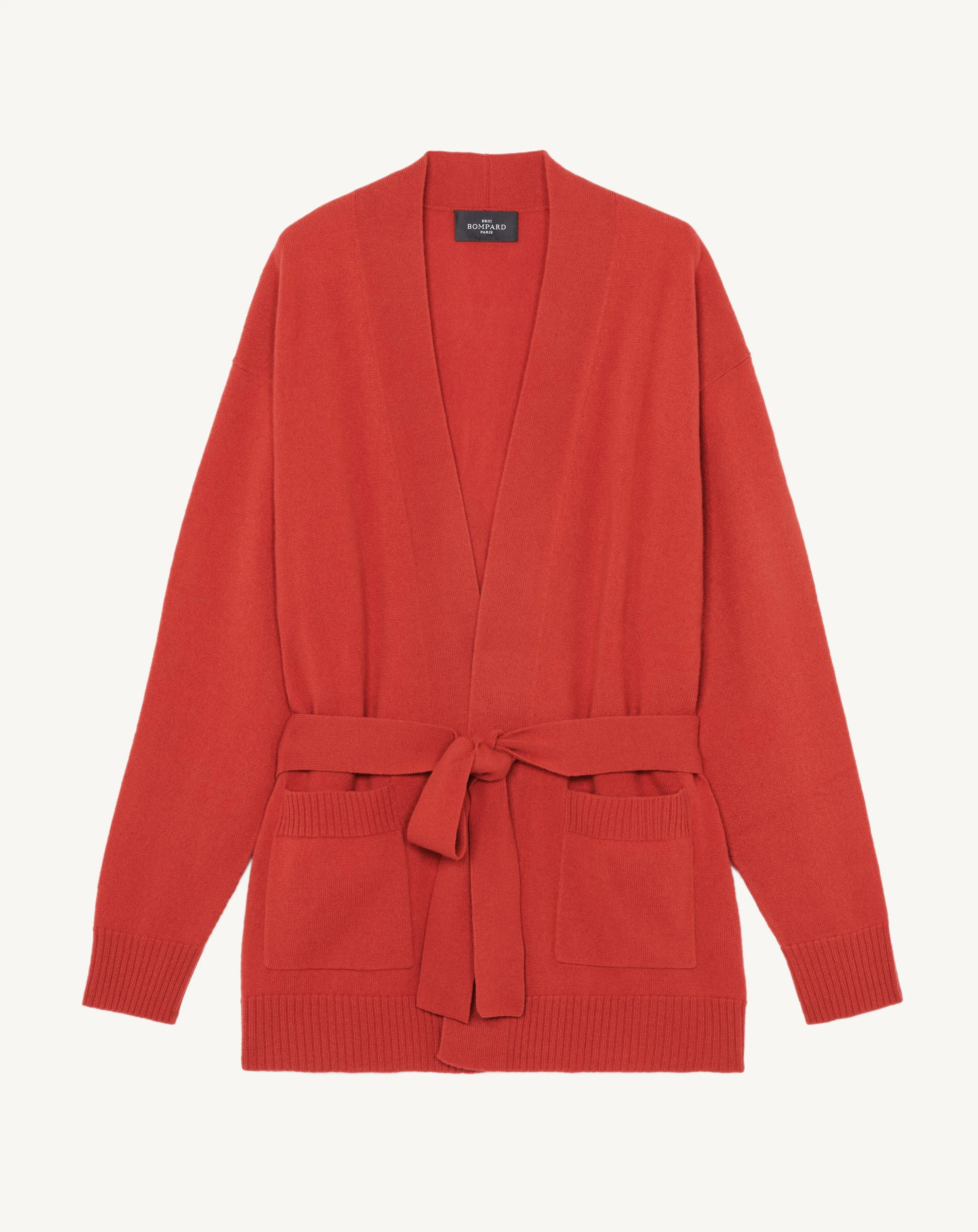 Belted cosy jacket Eric Bompard