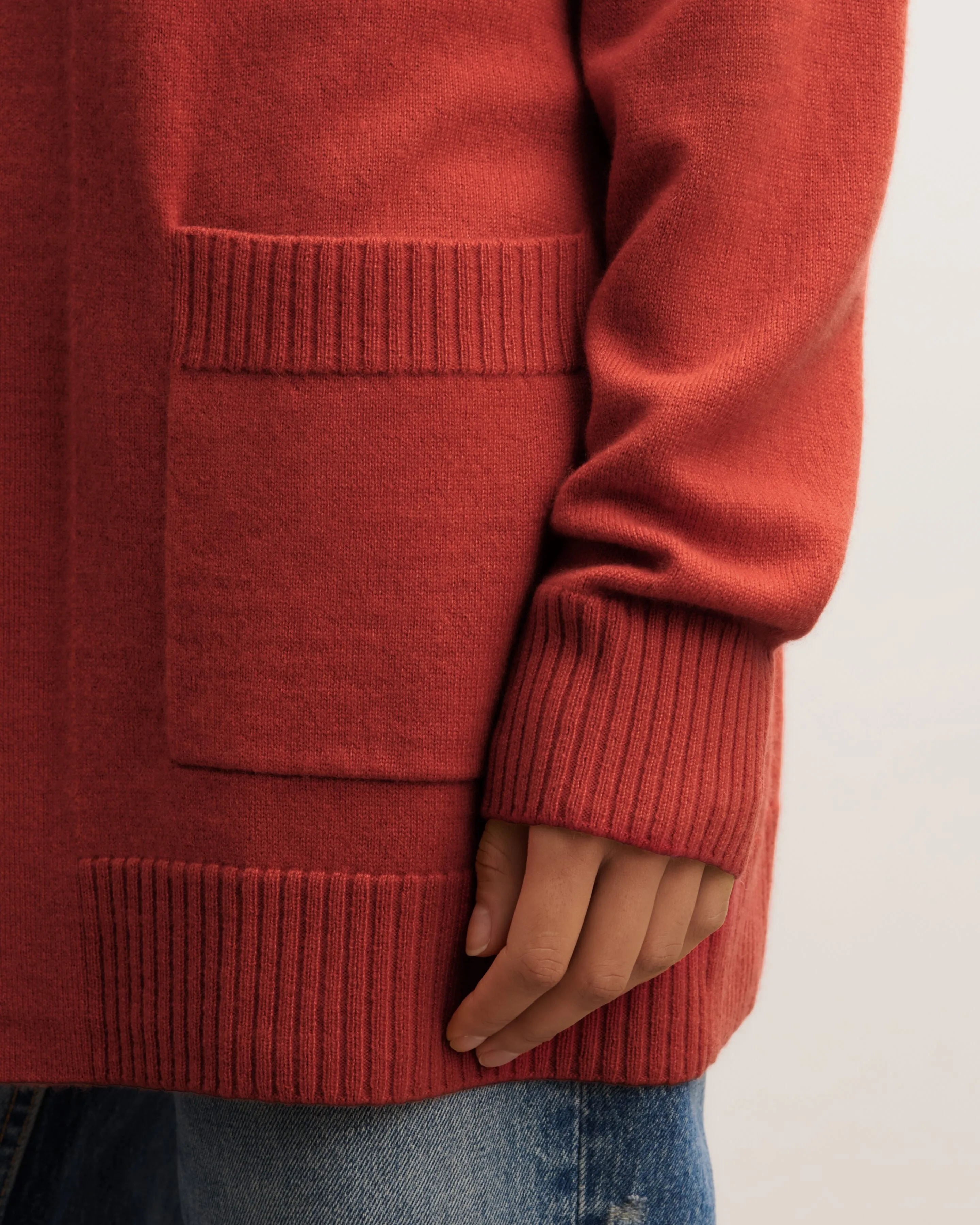 Belted cosy jacket Eric Bompard