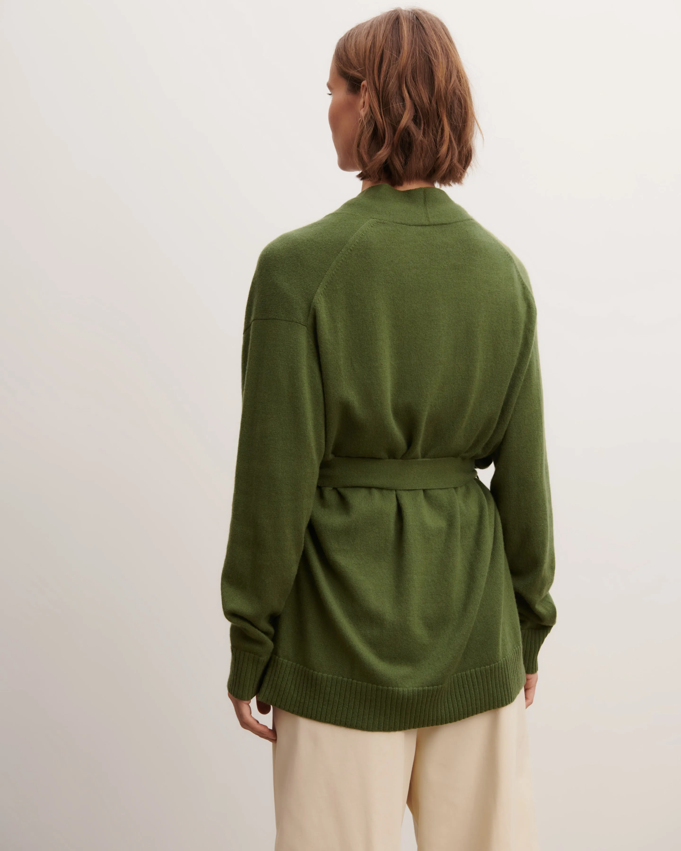 Belted cosy jacket Eric Bompard
