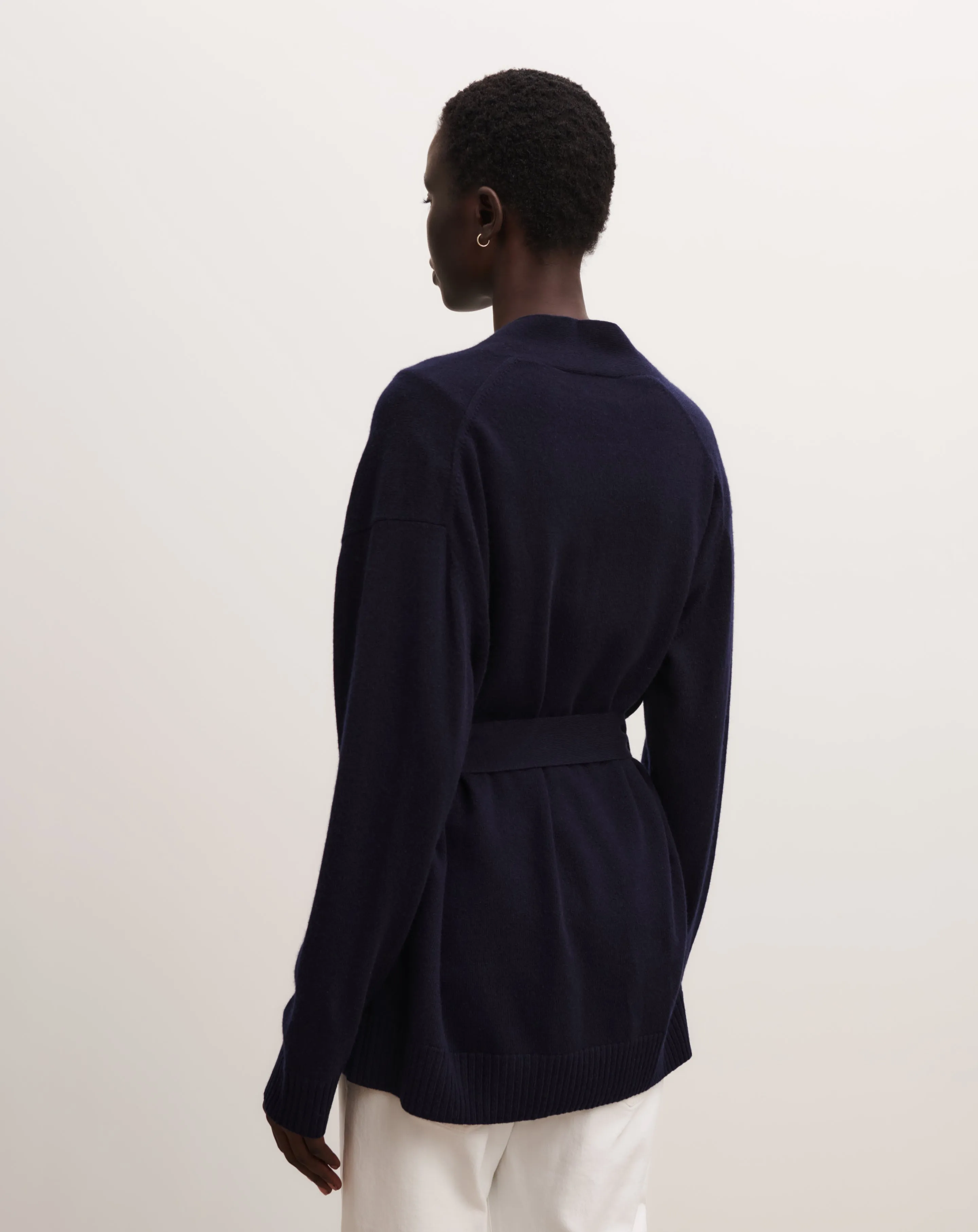 Belted cosy jacket Eric Bompard