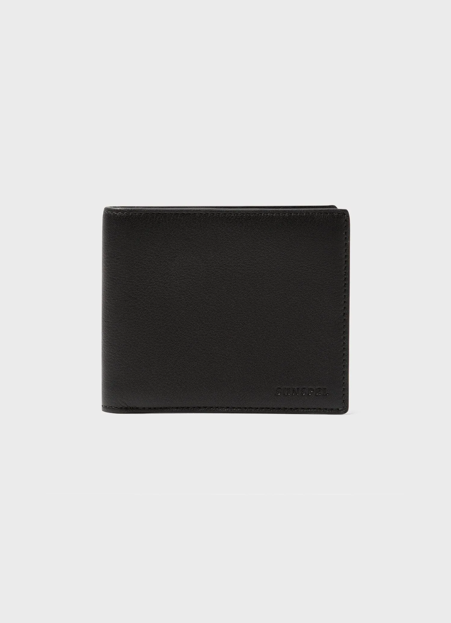 Bifold Wallet in Black Sunspel
