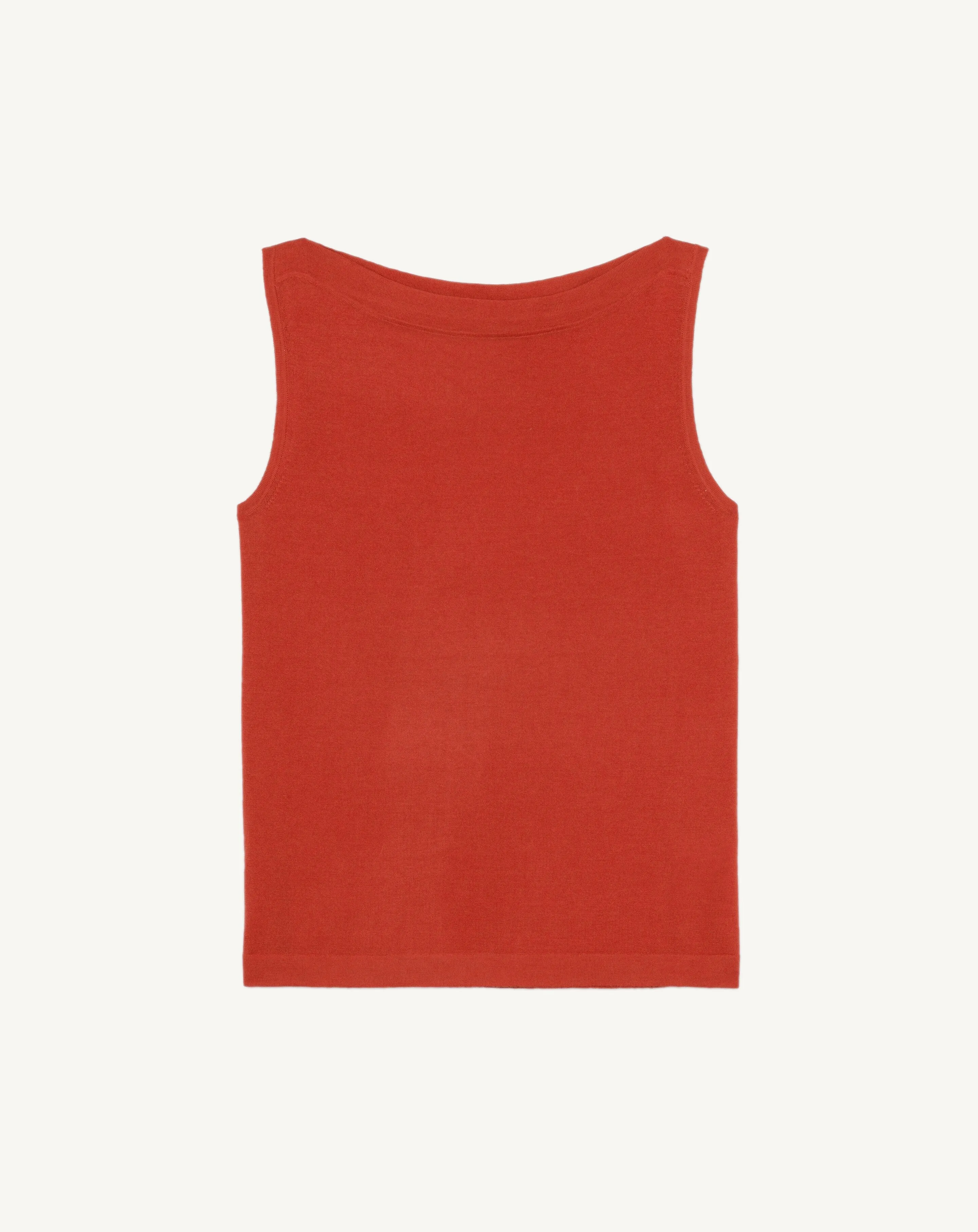 Boat neck tank top Eric Bompard