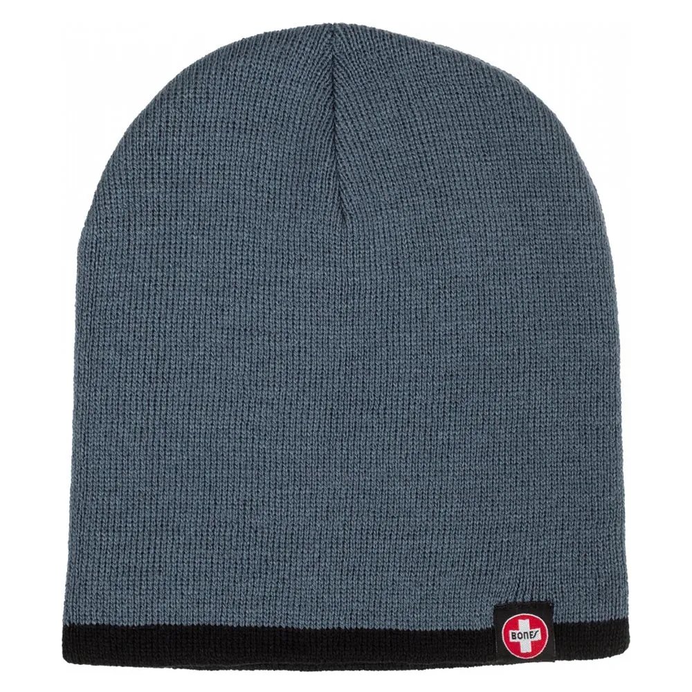 Bones - Swiss Beanie Charcoal/Black