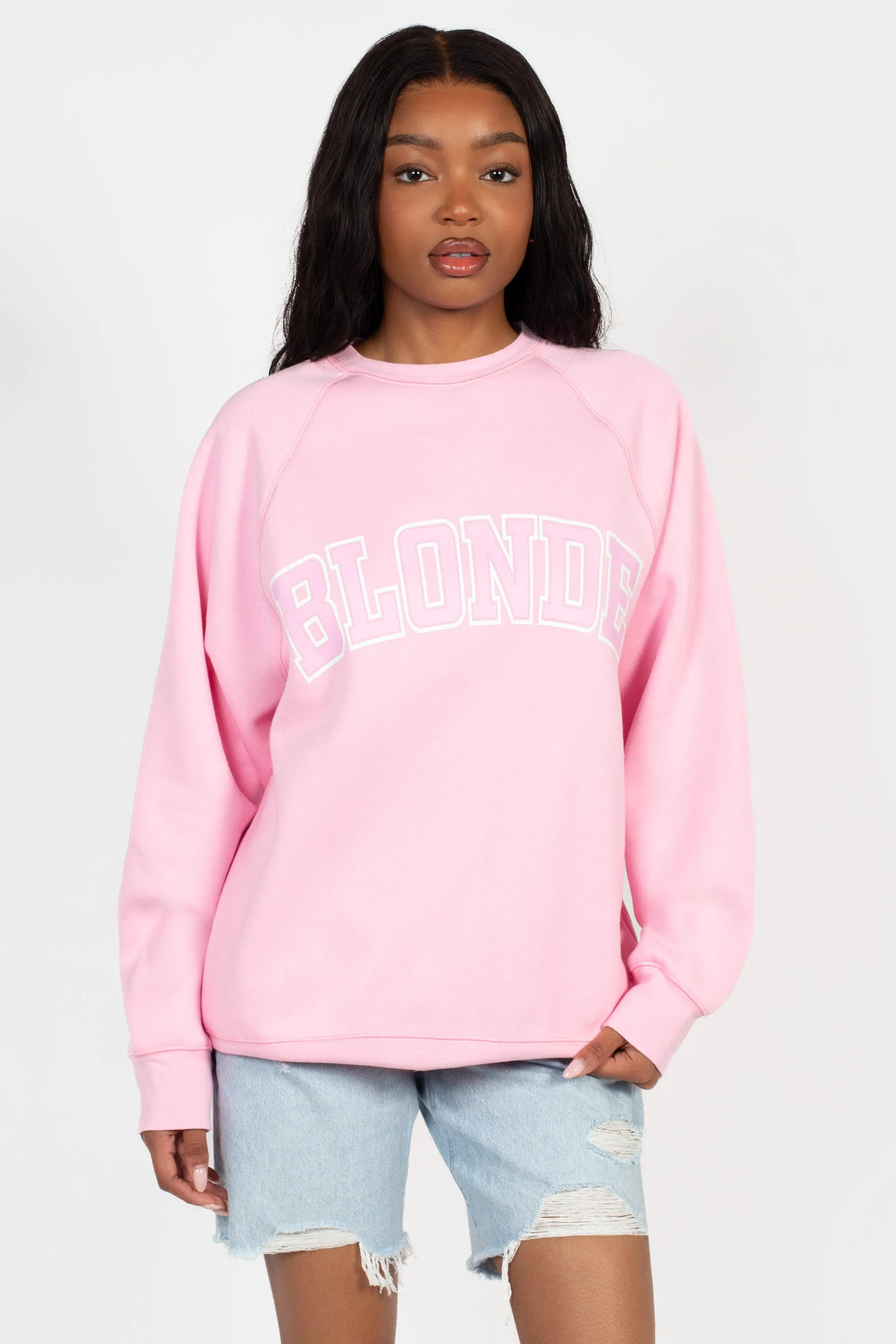 Brunette The Label "Blonde" Sweatshirt