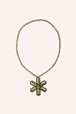 Burst Pendant Necklace Annasui