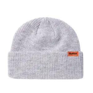 Butter Goods - Tall Wharfie Beanie Ash Grey