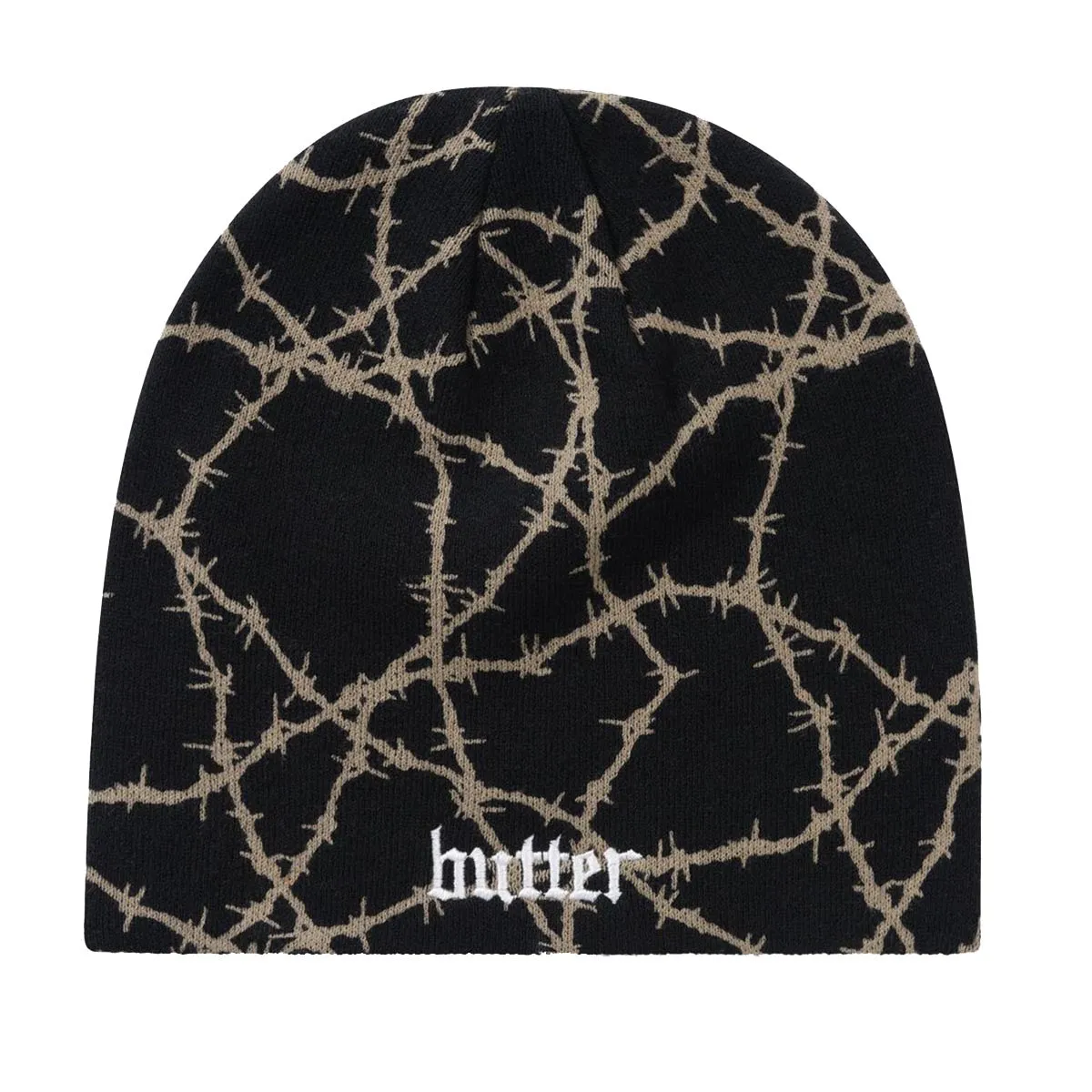 Butter Goods - Wired Skully Beanie Black