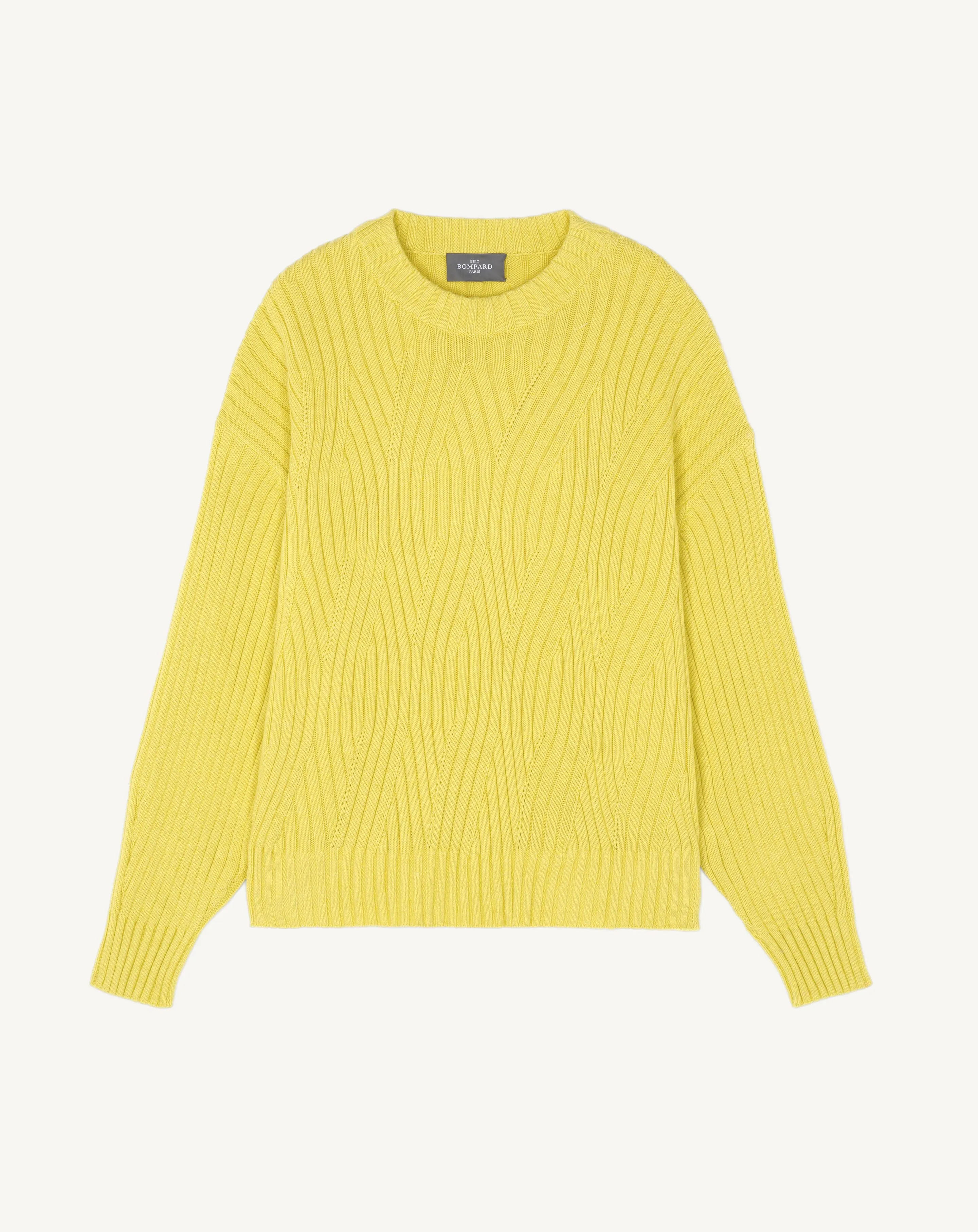 Cable oversized pullover Eric Bompard