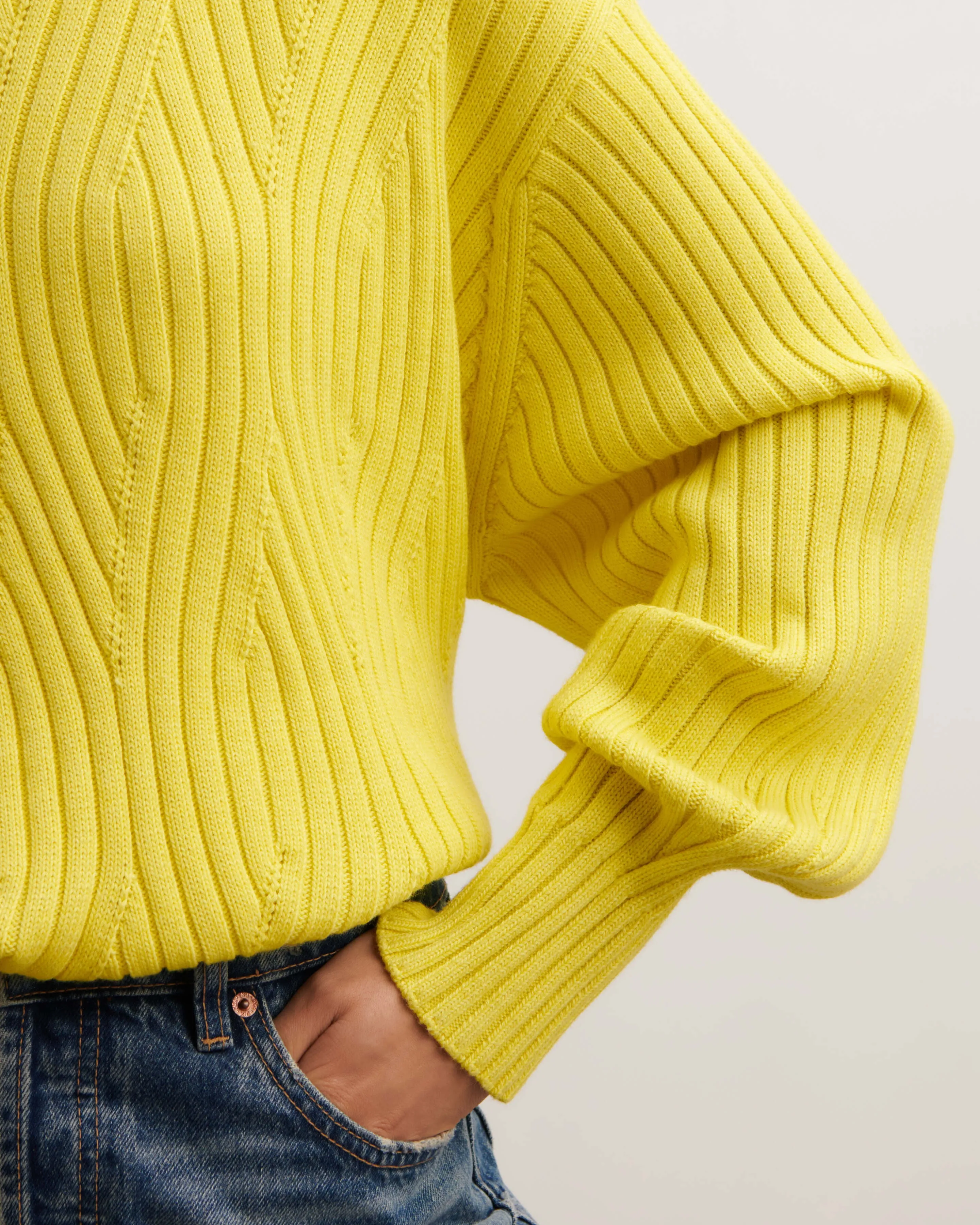Cable oversized pullover Eric Bompard