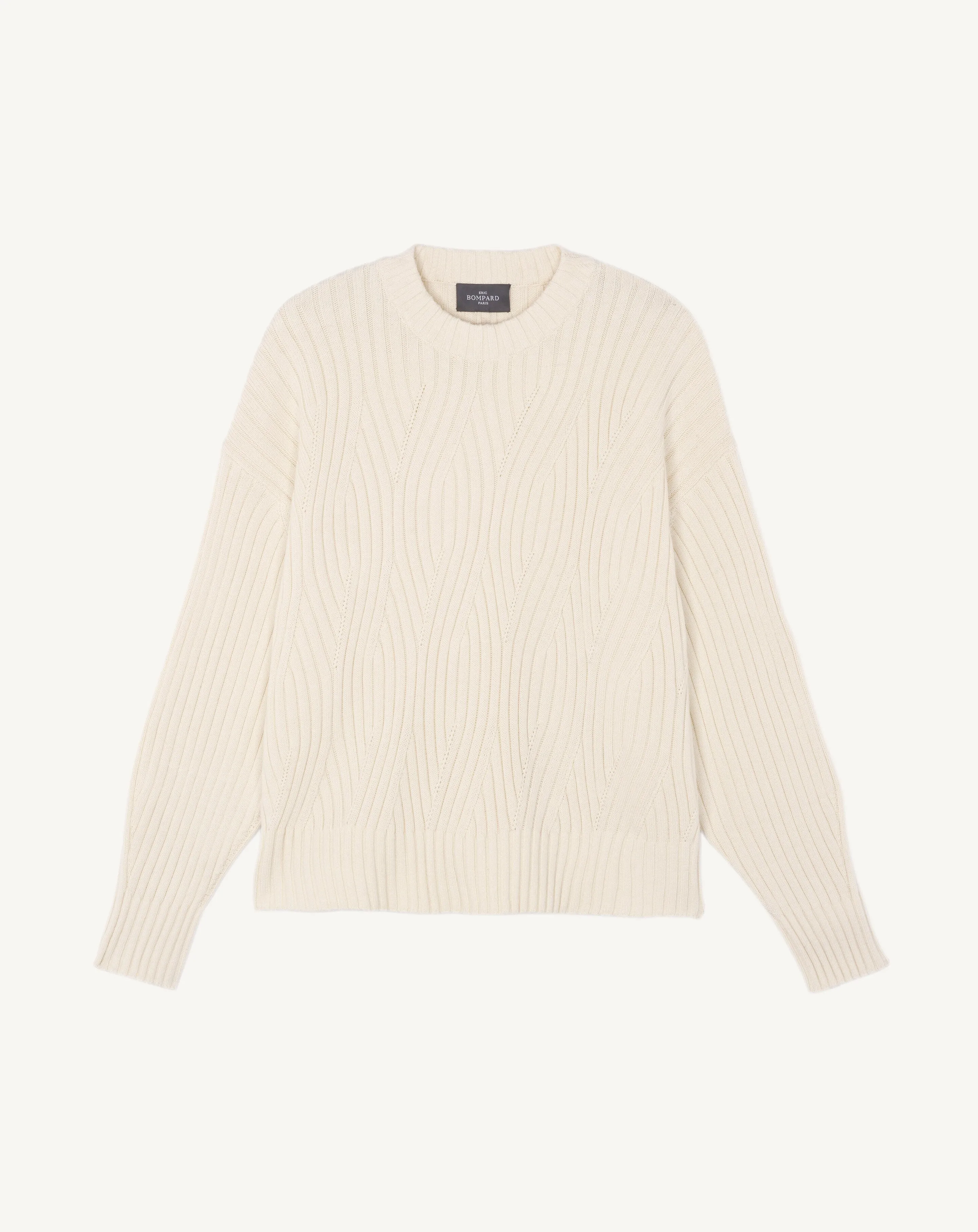 Cable oversized pullover Eric Bompard