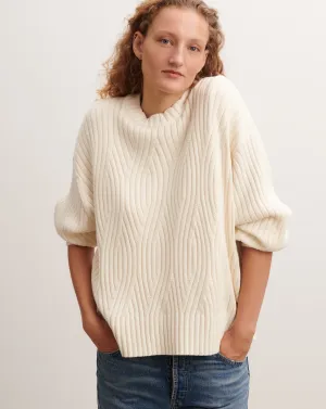 Cable oversized pullover Eric Bompard