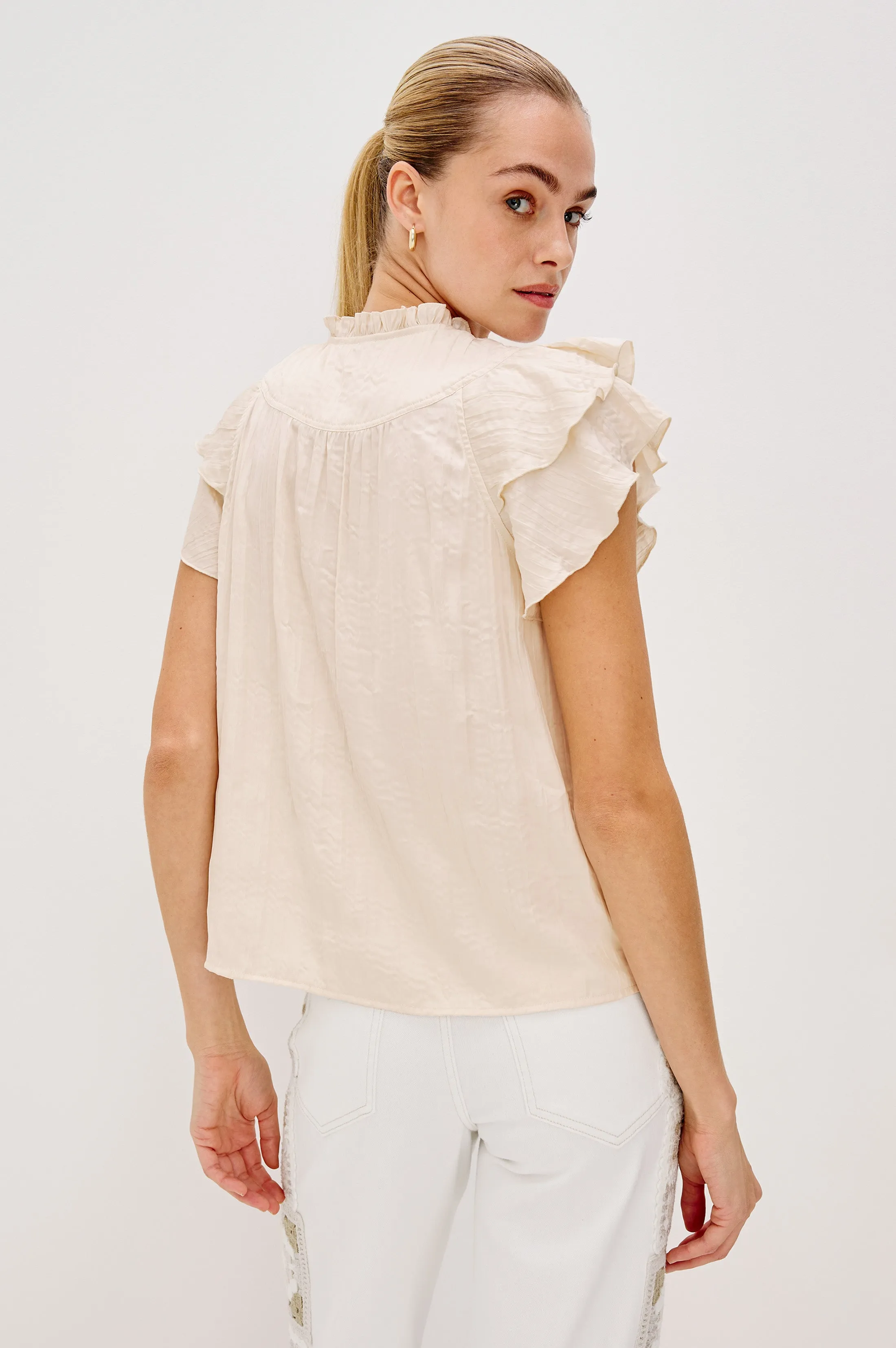 CALISTA TOP - IVORY Rails