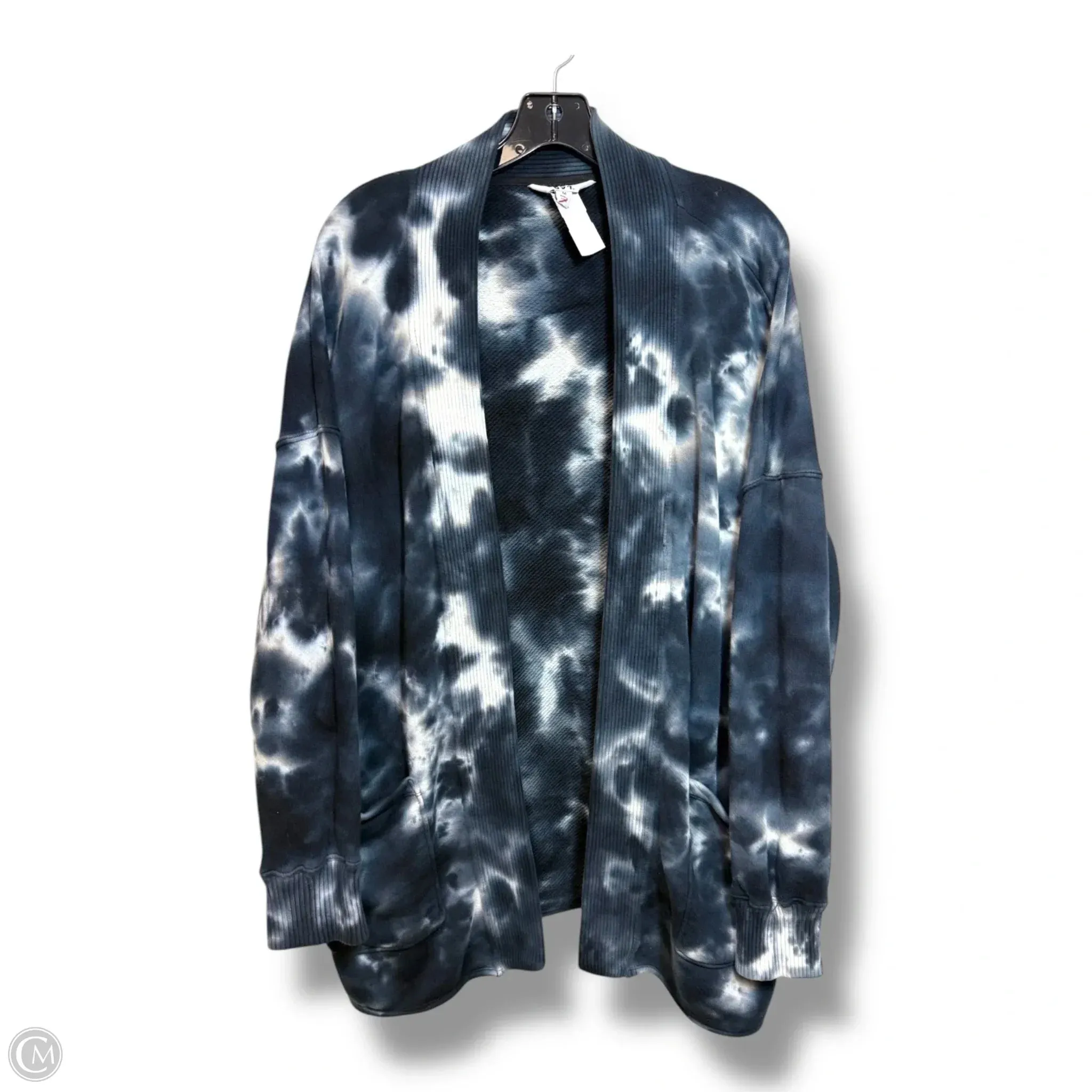 Cardigan By Joy Lab In Camouflage Print, Size: M