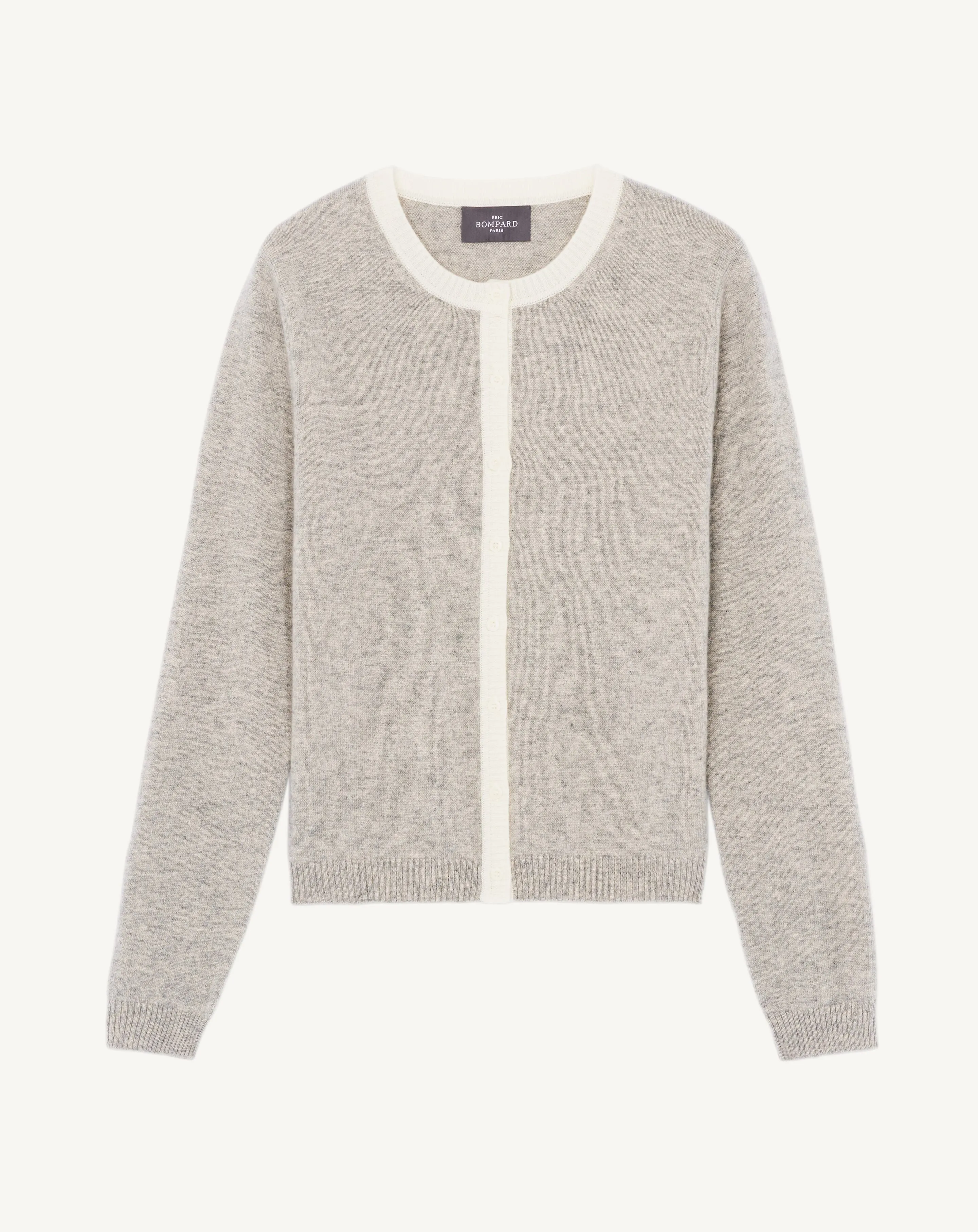 Cardigan with buttoned sleeves Eric Bompard