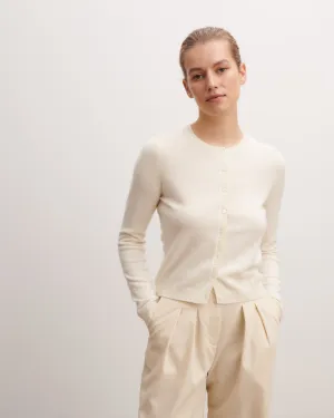 Cardigan with buttoned sleeves Eric Bompard