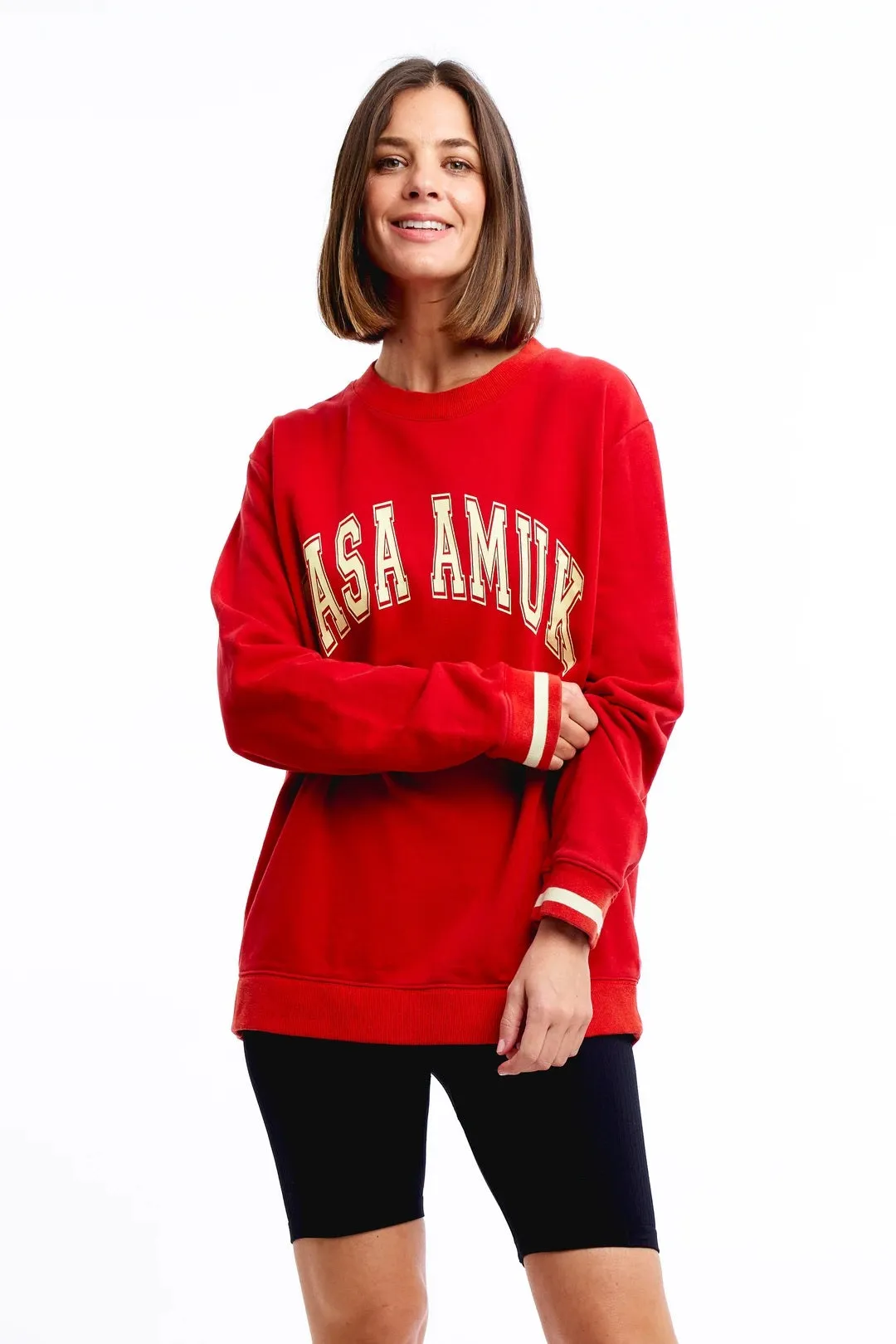 Casa Amuk WOMENS LIMITED EDITION VINTAGE JUMPER - RED