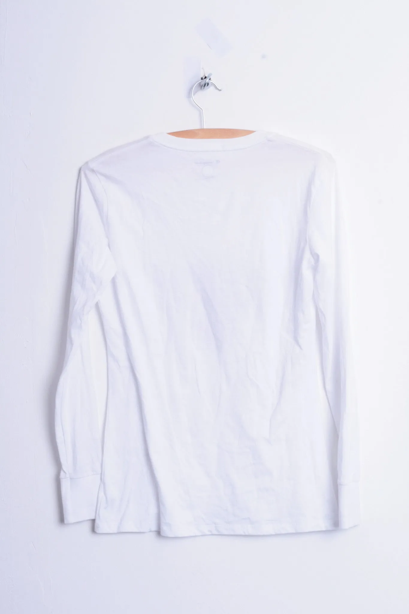 Champion St. Lawrence Saints Womens XS Shirt Blouse V Neck White Cotton