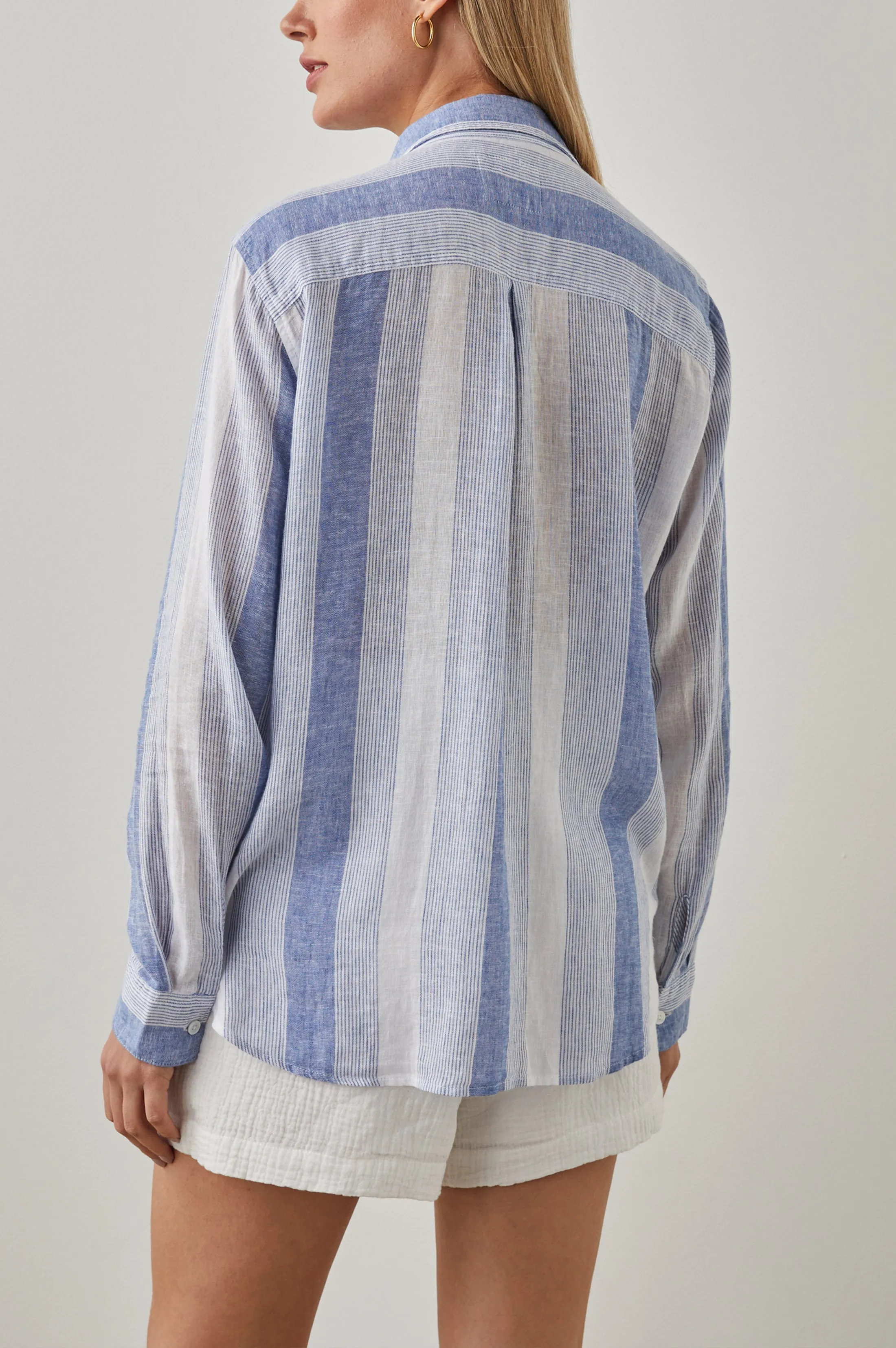 CHARLI SHIRT - NEVIS STRIPE Rails