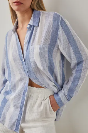 CHARLI SHIRT - NEVIS STRIPE Rails