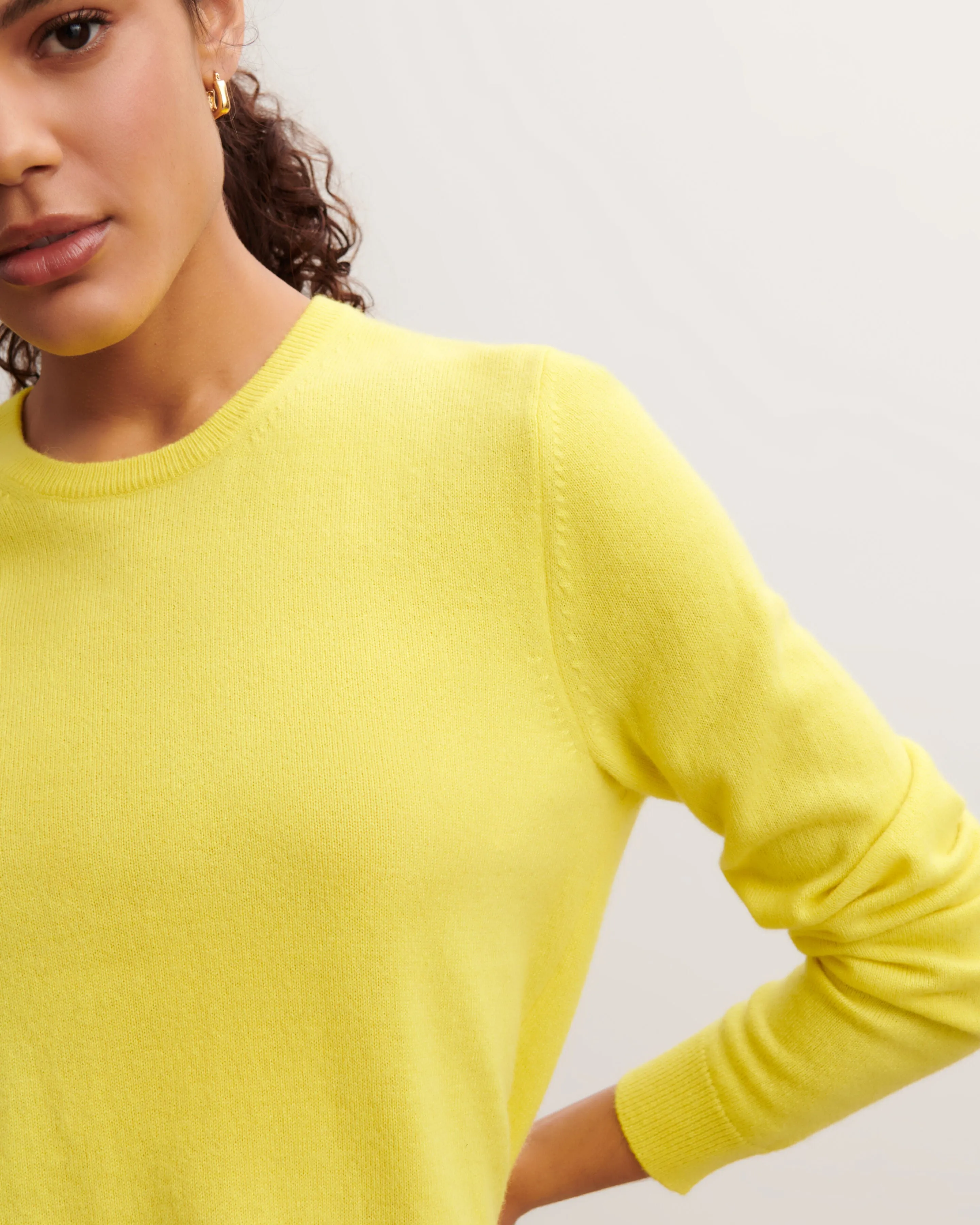 Classic round neck pullover Eric Bompard