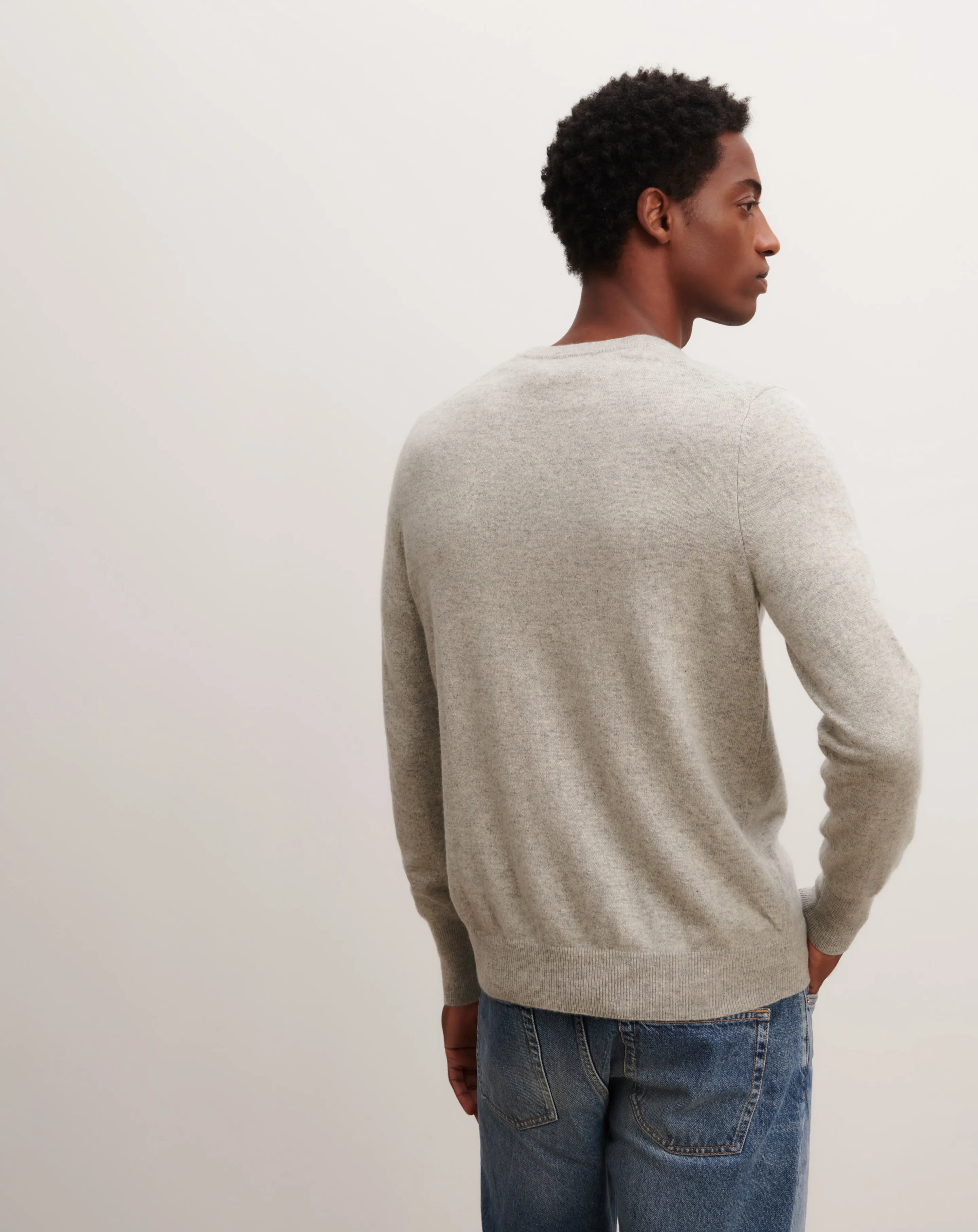 Classic round neck pullover Eric Bompard