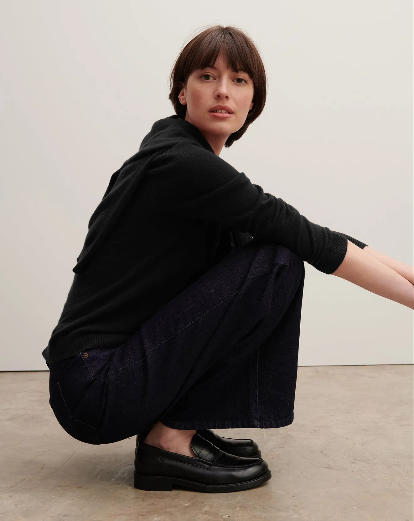 Classic round neck pullover Eric Bompard
