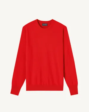 Classic round neck pullover Eric Bompard