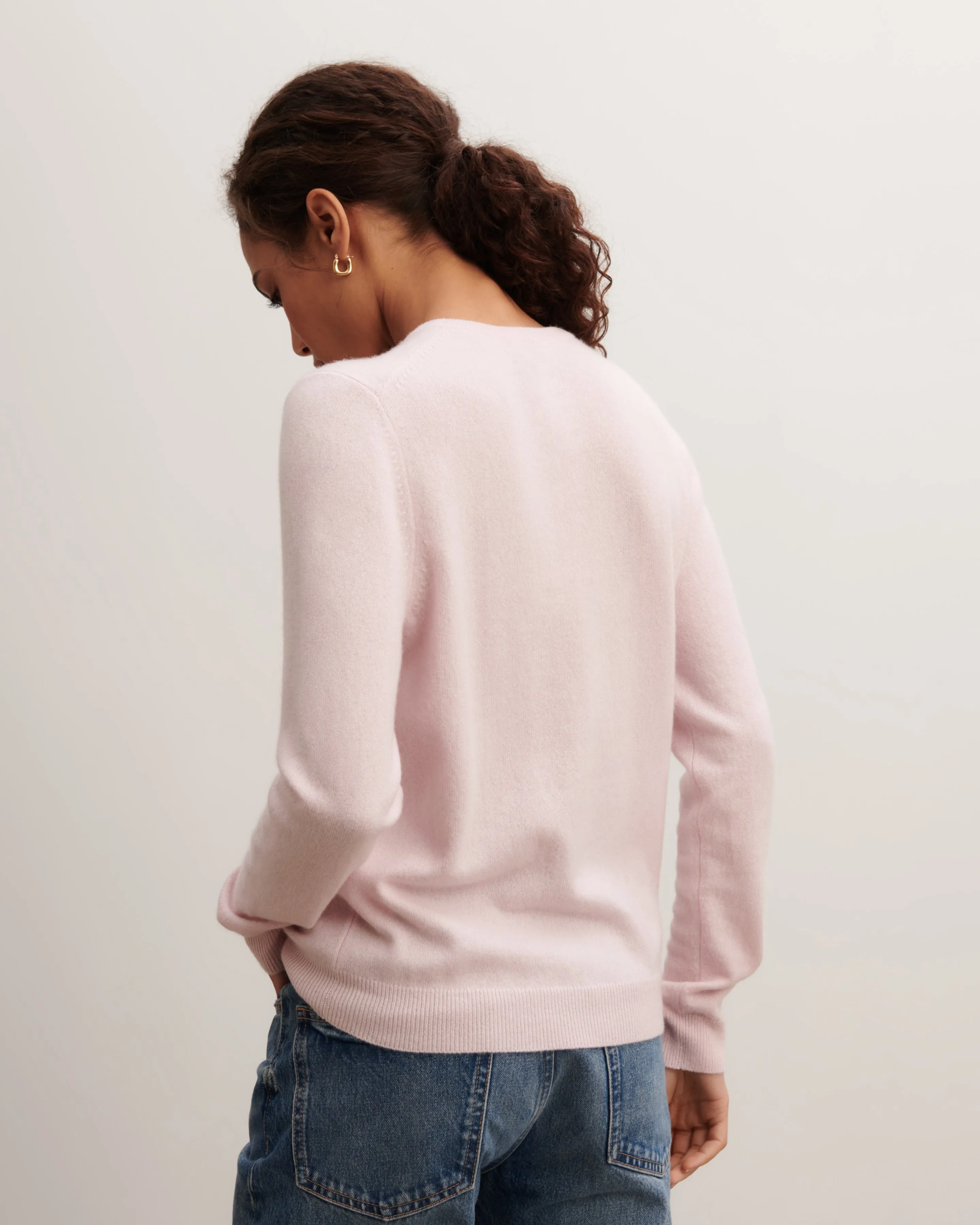 Classic round neck pullover Eric Bompard