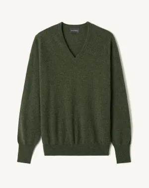 Classic V-neck pullover Eric Bompard