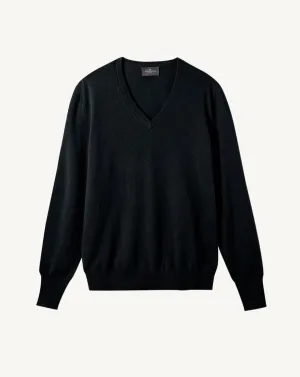 Classic V-neck pullover Eric Bompard