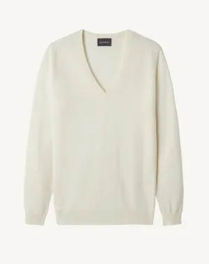 Classic V-neck pullover Eric Bompard