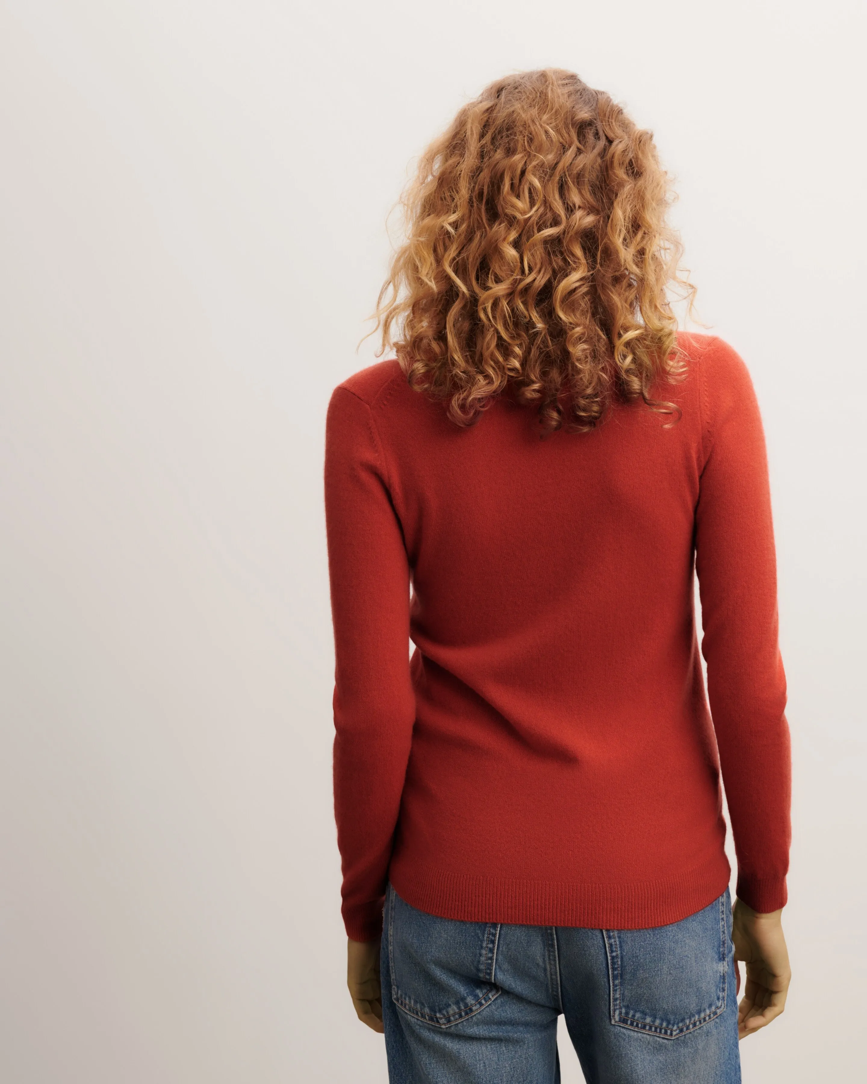 Classic V-neck pullover Eric Bompard