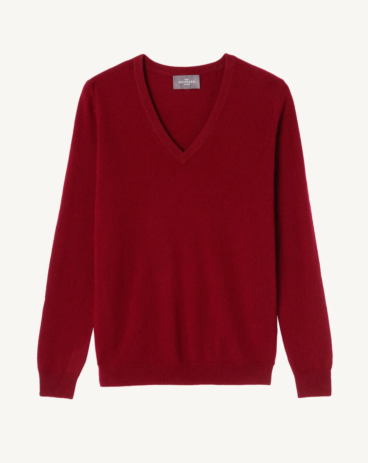 Classic V-neck pullover Eric Bompard
